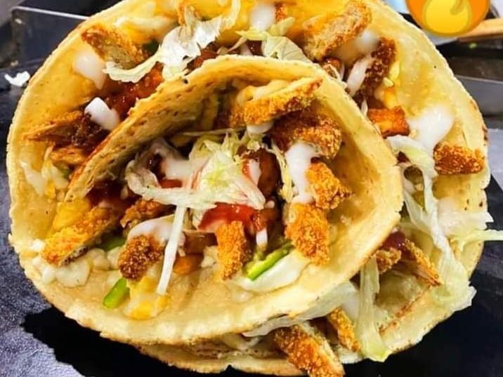 Chicken Panini Crepe