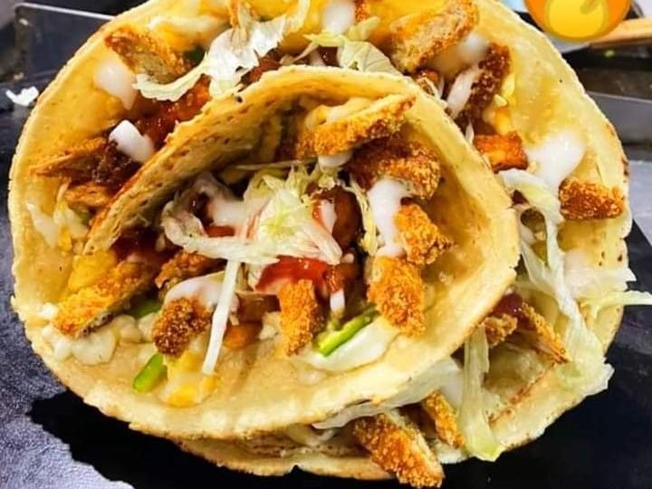 Extra Chicken Panini Crepe