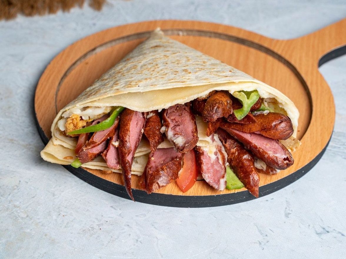 Sausage Crepe