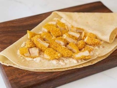 Chicken Nuggets Crepe