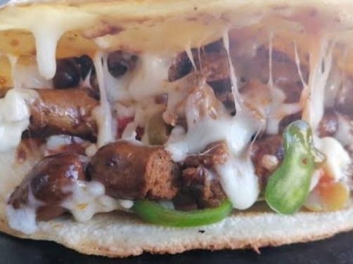 Extra Sausage Crepe