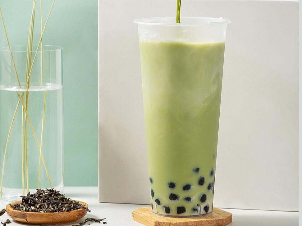 Matcha Boba Milk Tea