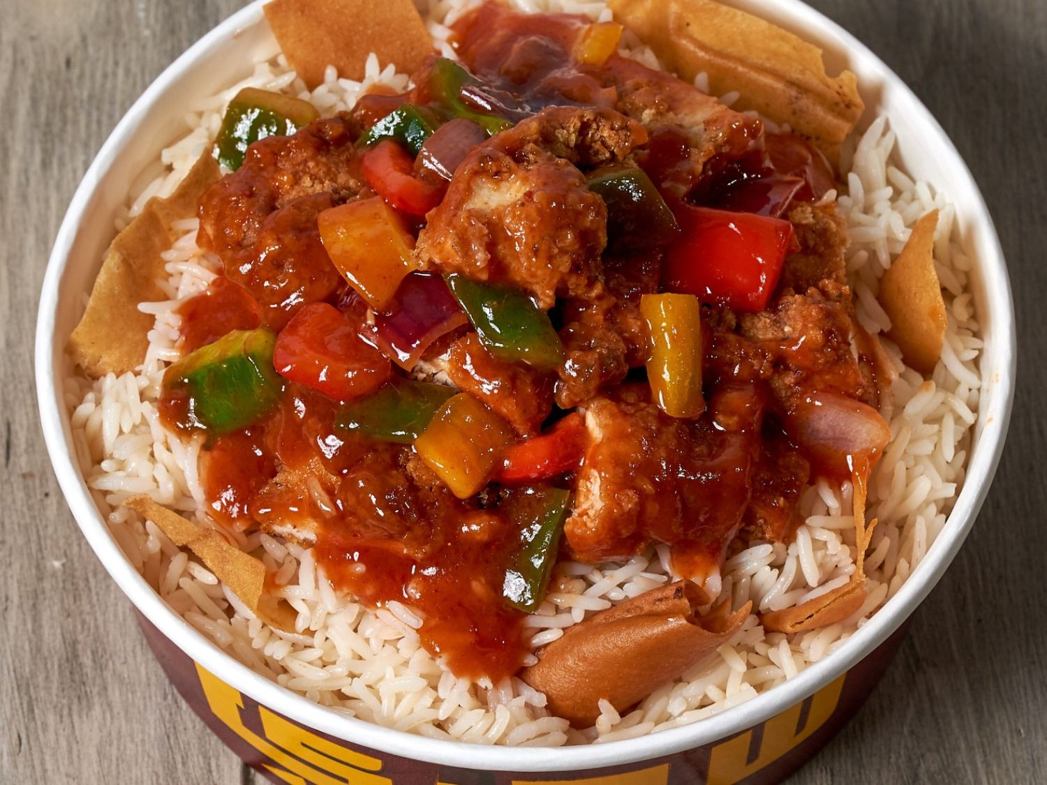 Crispy Shanghai Fatteh