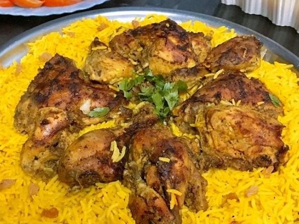 Chicken Kabsa Platter