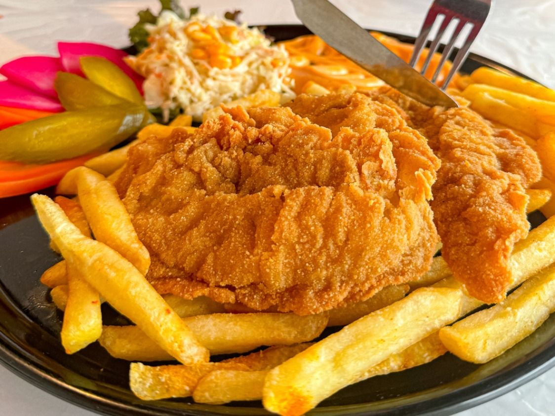 Escalope platter