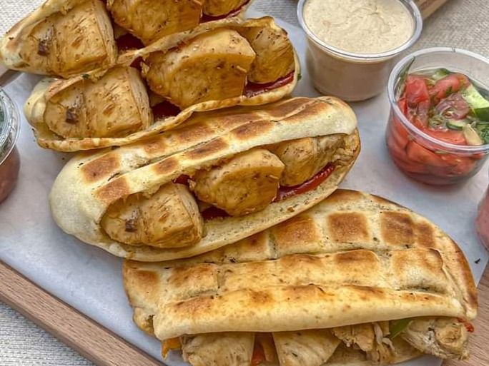 Box Of 4 Shish Tawook Sandwiches