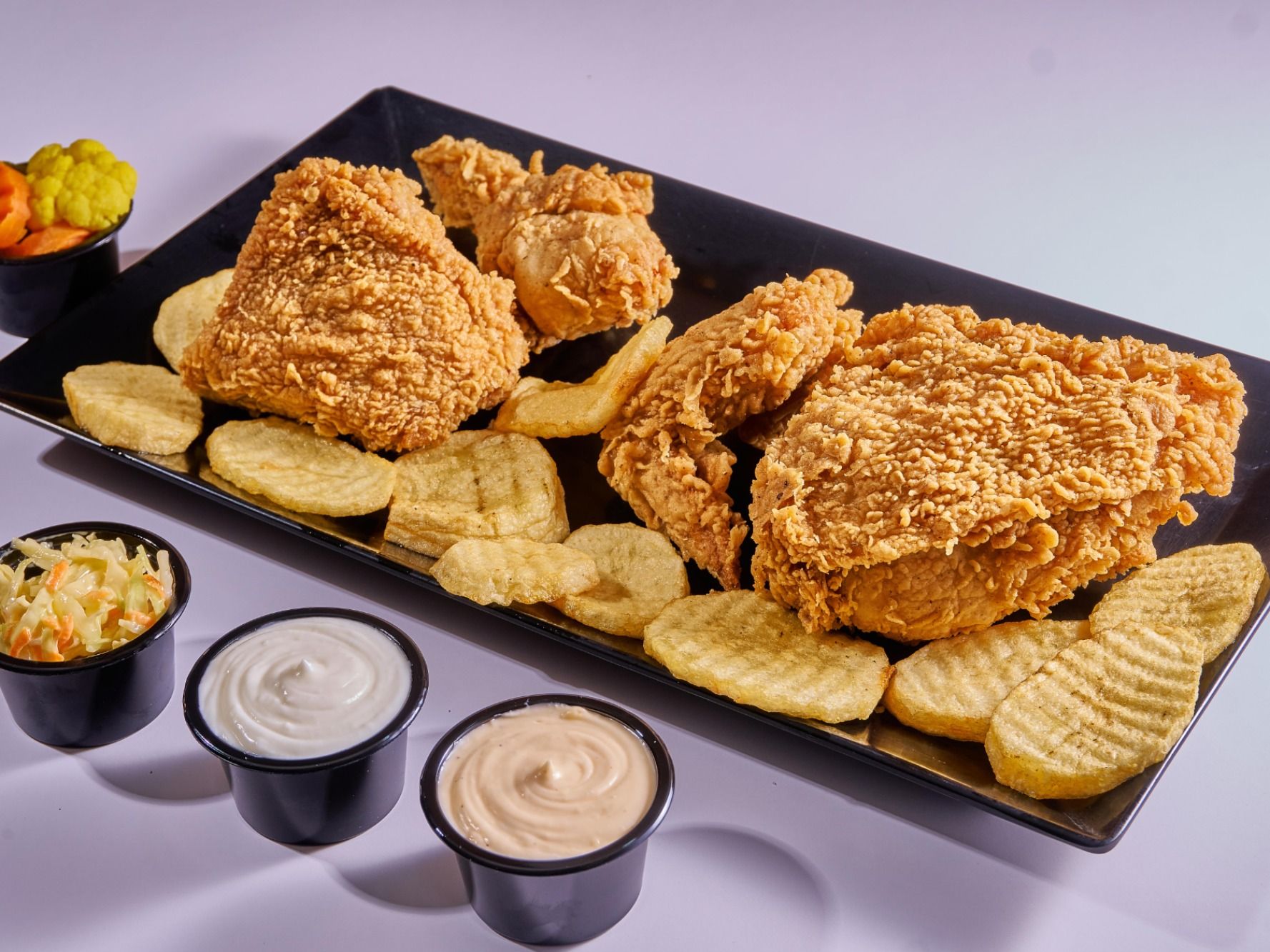 Half broasted chicken 4 pieces