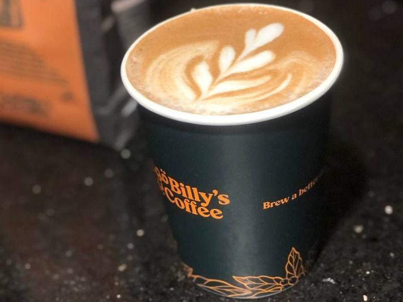 Hot Salted Caramel Cafe Latte
