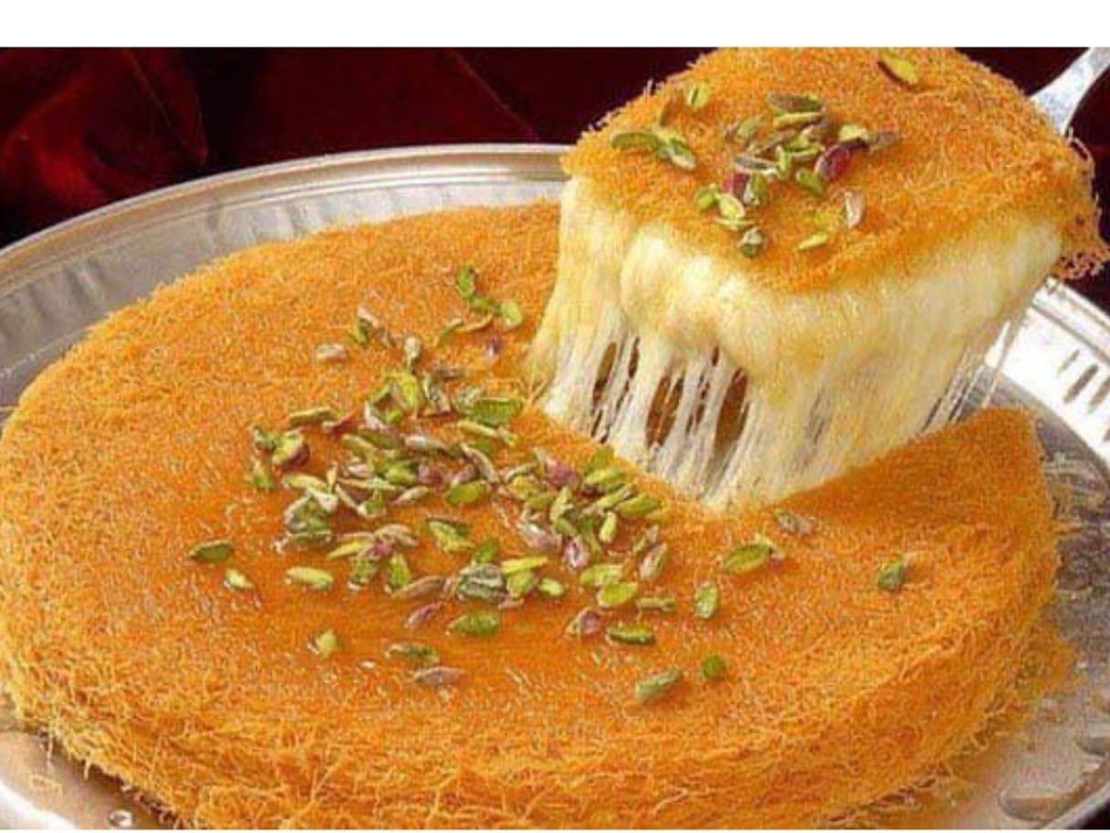 Kunafa On Charcoal