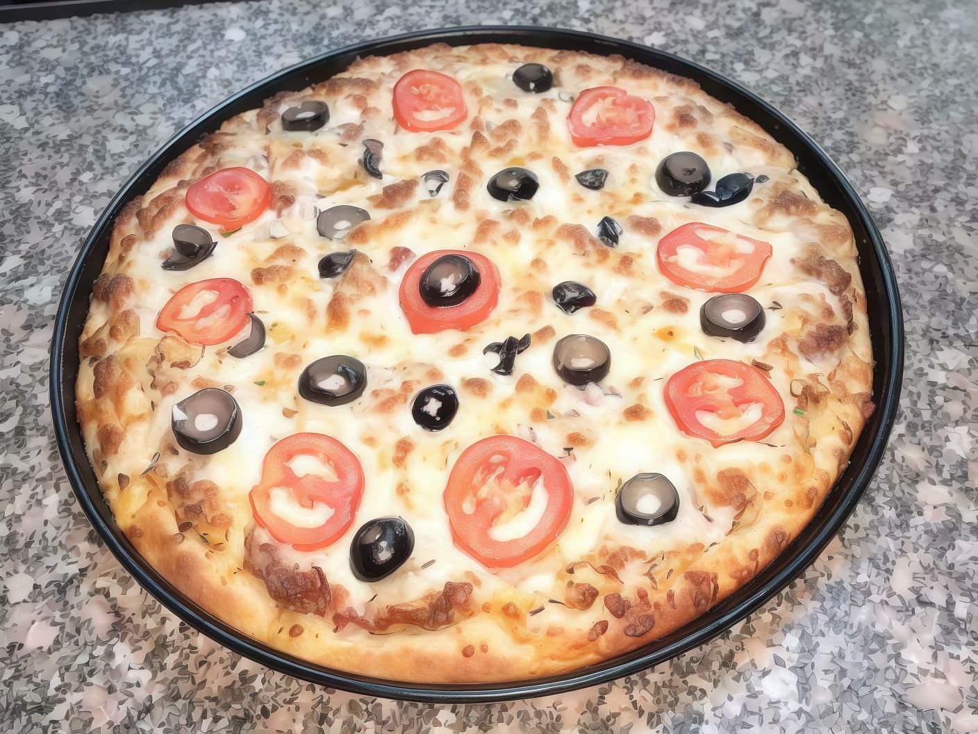 Crumbed Tuna Pizza