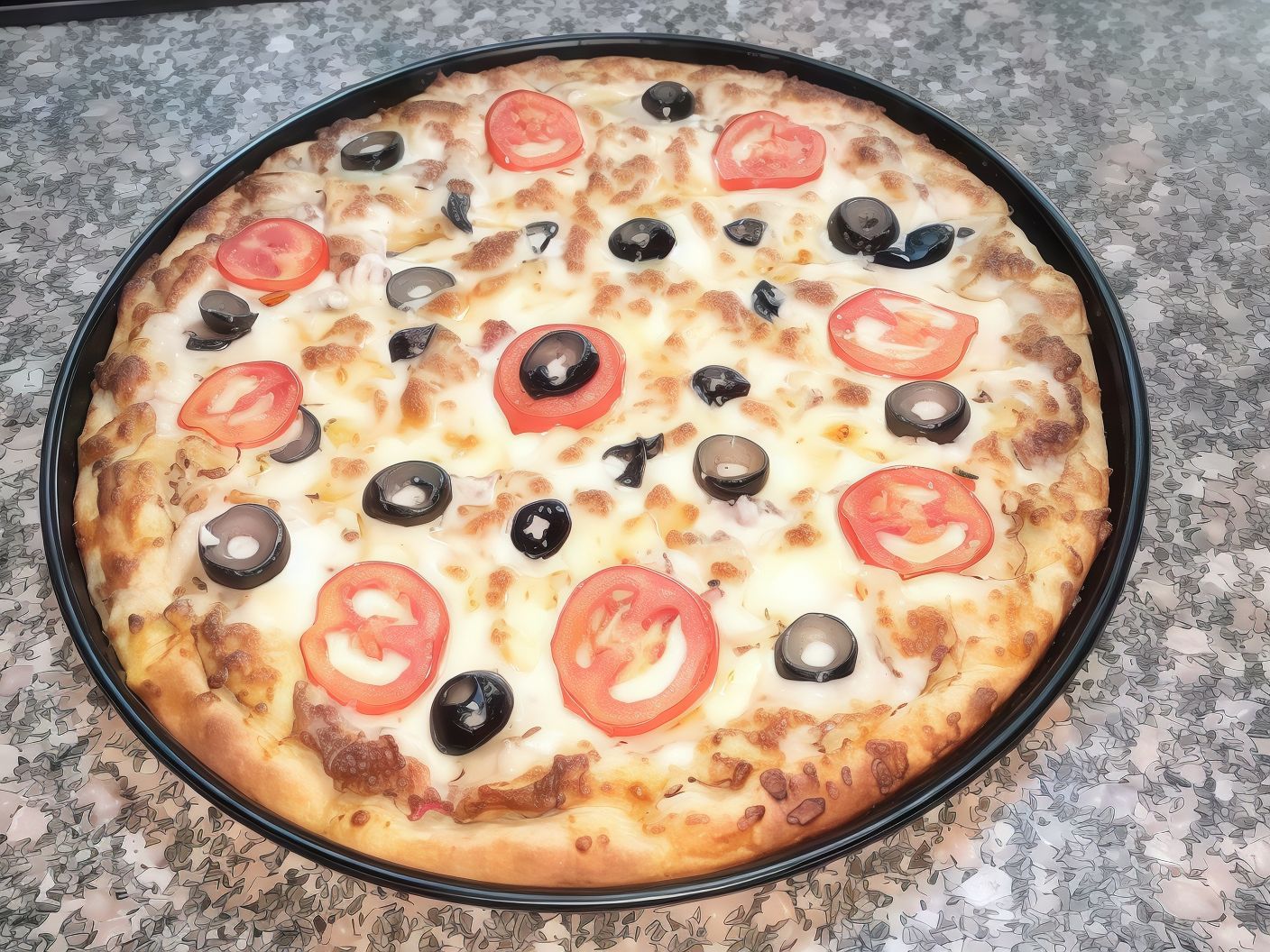 Shish Tawook Pizza