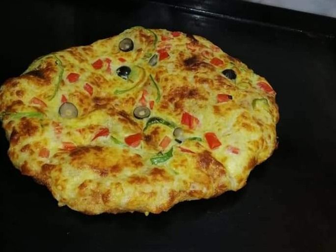 Marinated Chicken Oriental Pizza