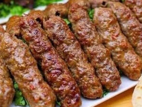 Kilo Of Veal Kofta On Charcoal
