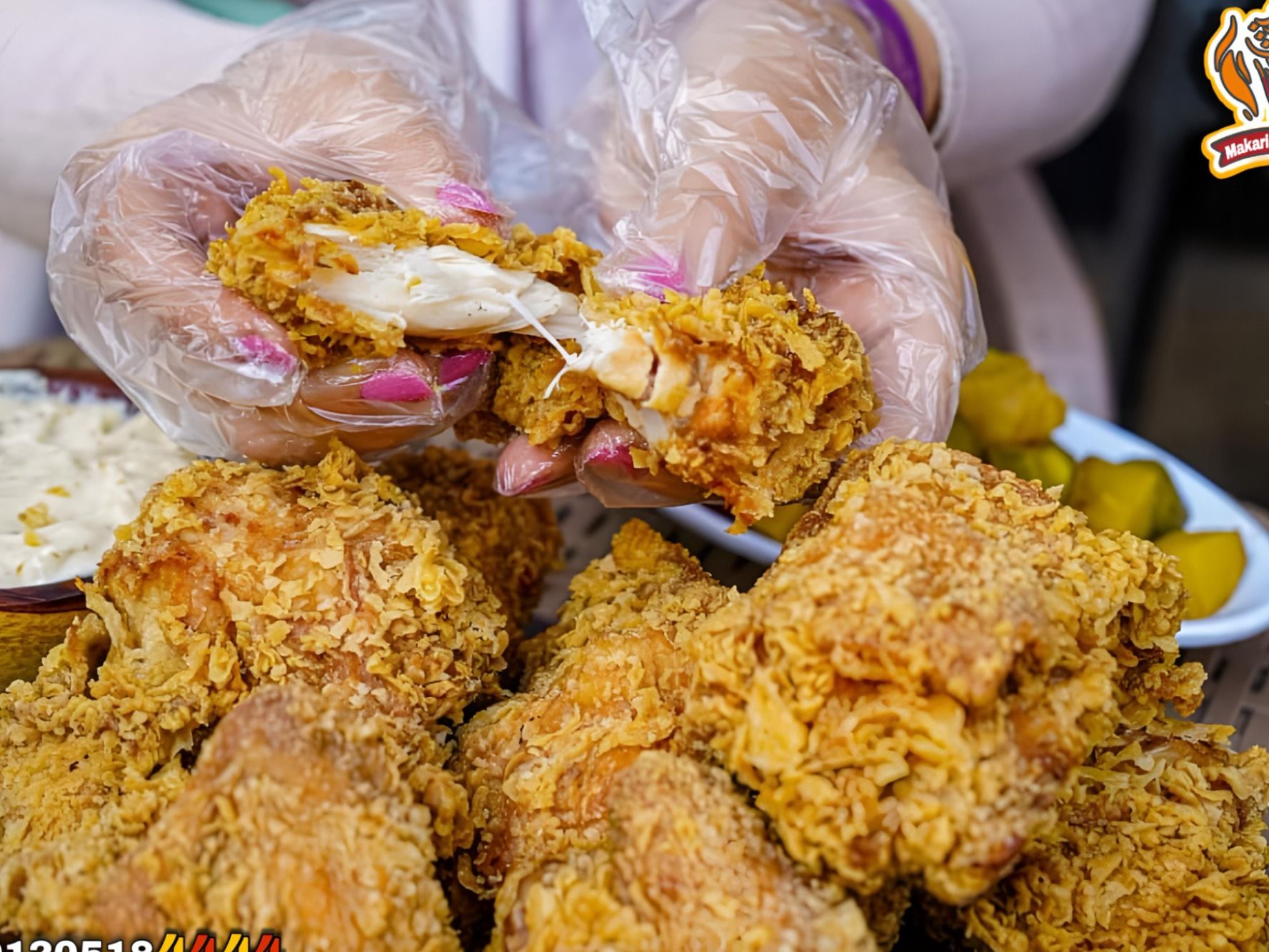 9 pieces of broast