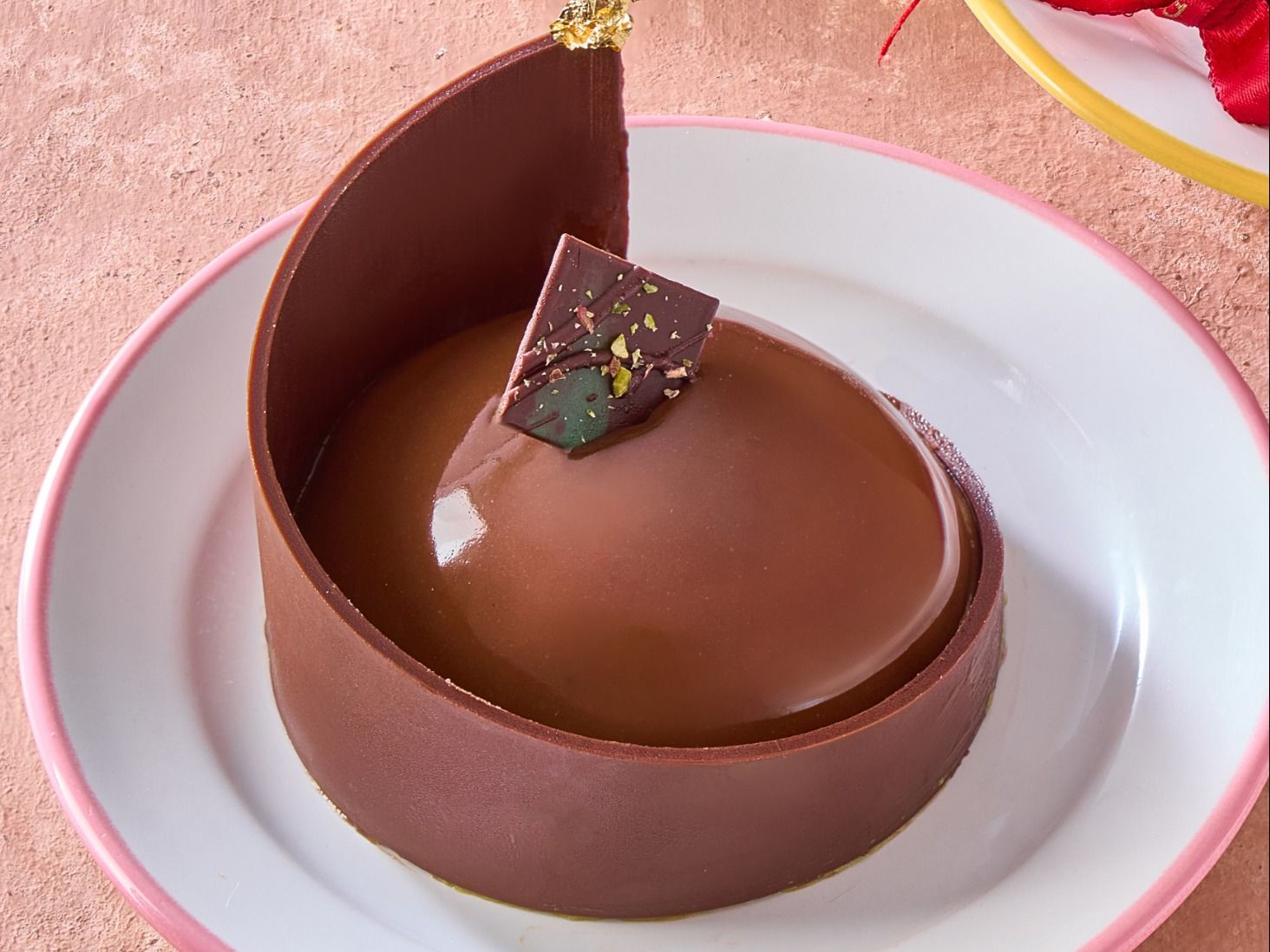 Pistachio Milk Mousse Gateau