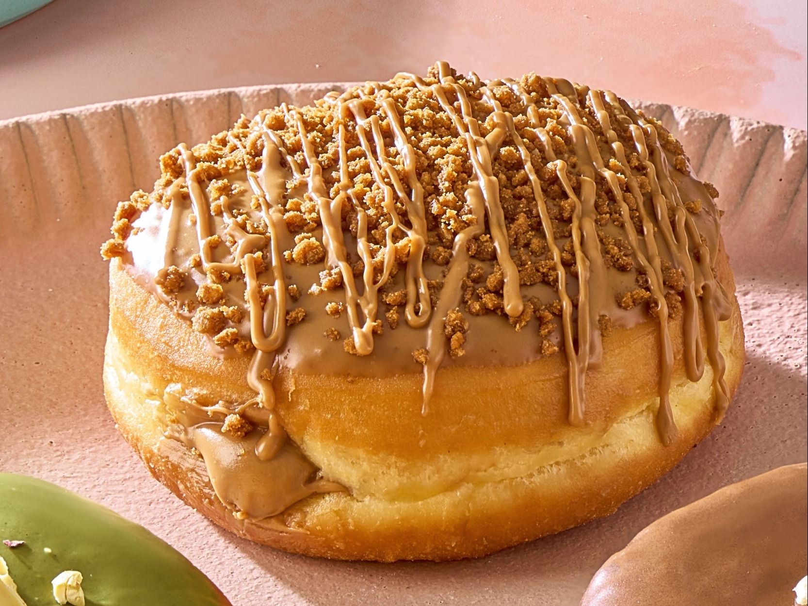 Lotus Stuffed Donuts