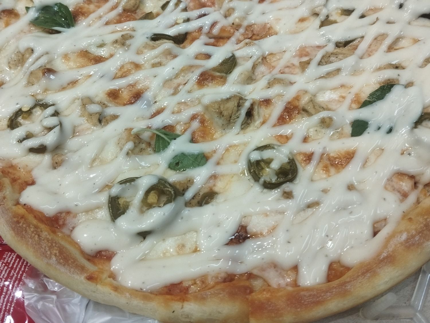 Chicken Ranch Pizza