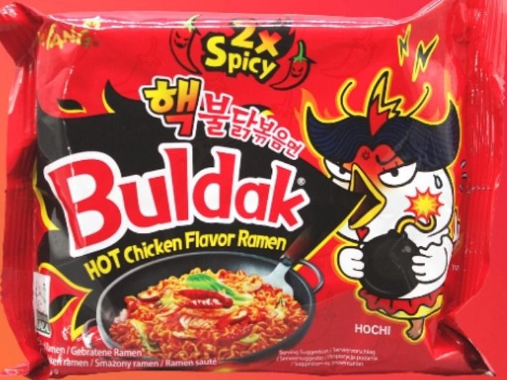 Buldak Hot Chicken Flavor Ramen Noodles 2x
