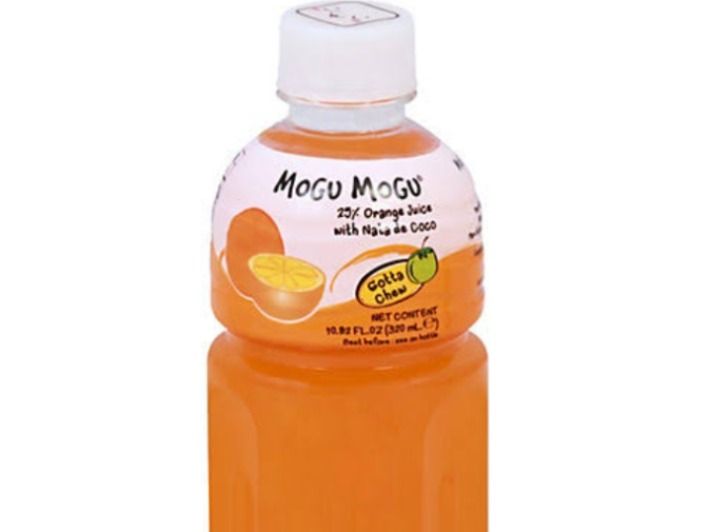 Mogu Mogu Orange Juice 25% With Nata De Coco
