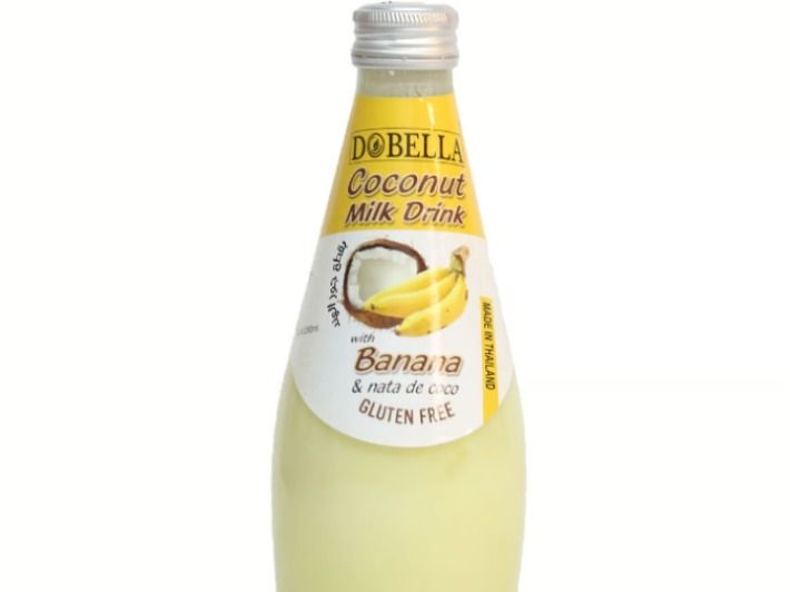 Dobella Coconut Milk Drink With Banana & Nata De Coco
