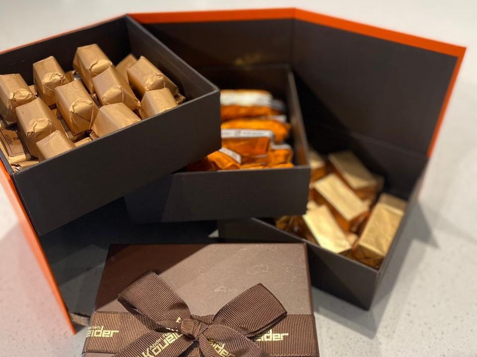 Box Of Chocolate Cubes