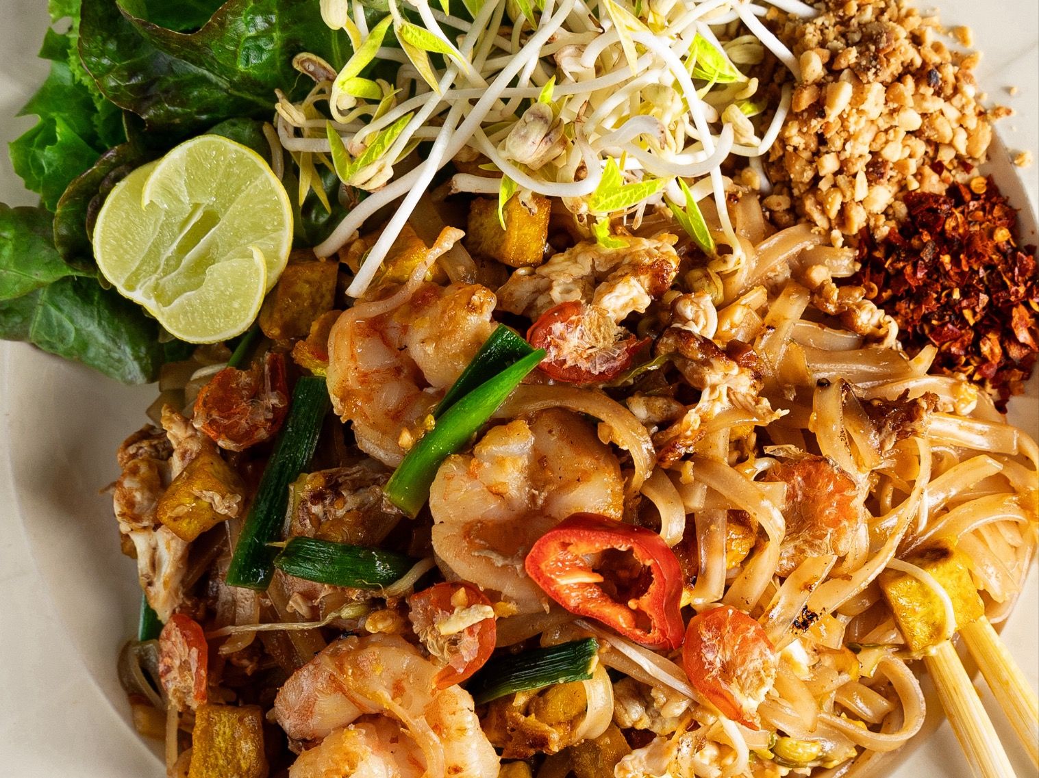 67. Pud Thai Koong Sod (Shrimp)