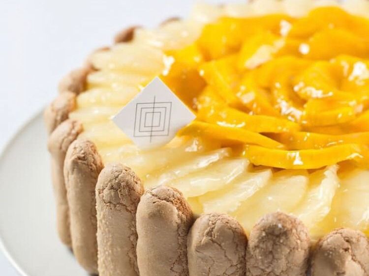 Fruit Charlotte Cake