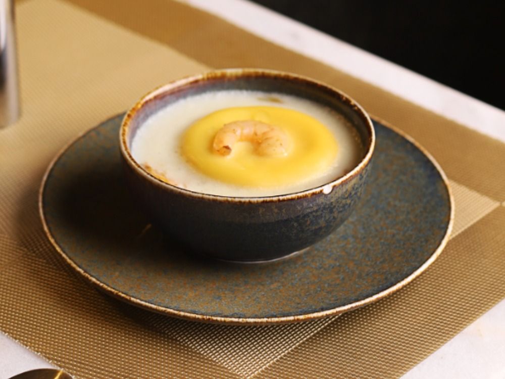 French Potato Shrimp Soup