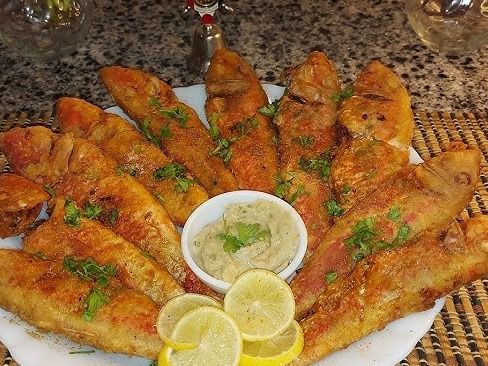 Fried Barboni Fish
