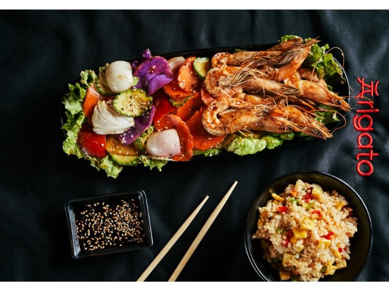 Teppanyaki Tiger Shrimp