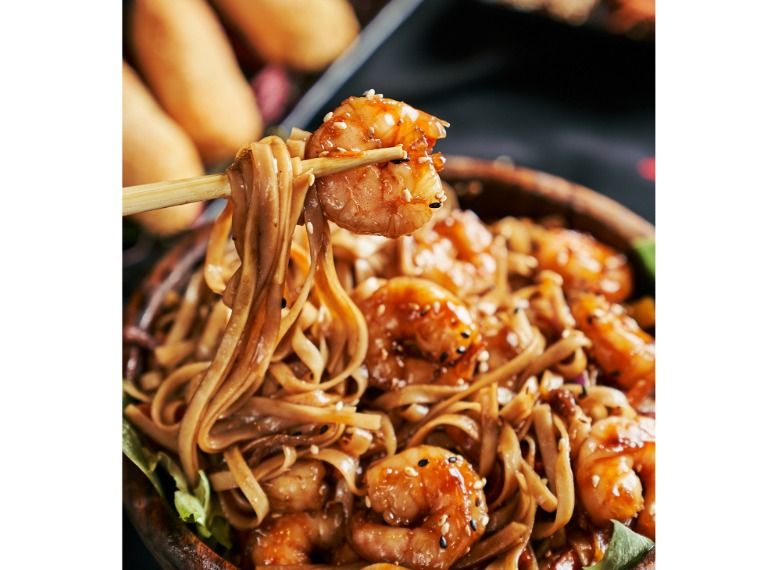 Shrimp Yaki Soba