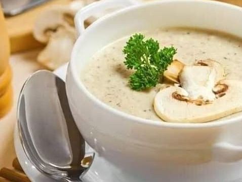 Cream of mushroom soup