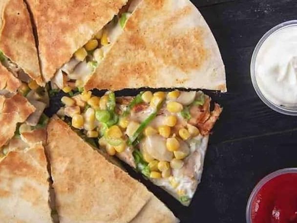 Extra chicken shawarma meal