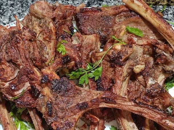 Lamb ribs Meal