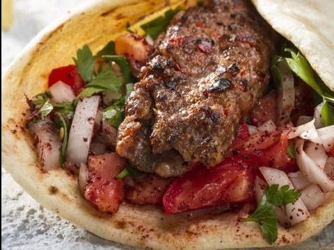 Lamb Kebab Sandwich