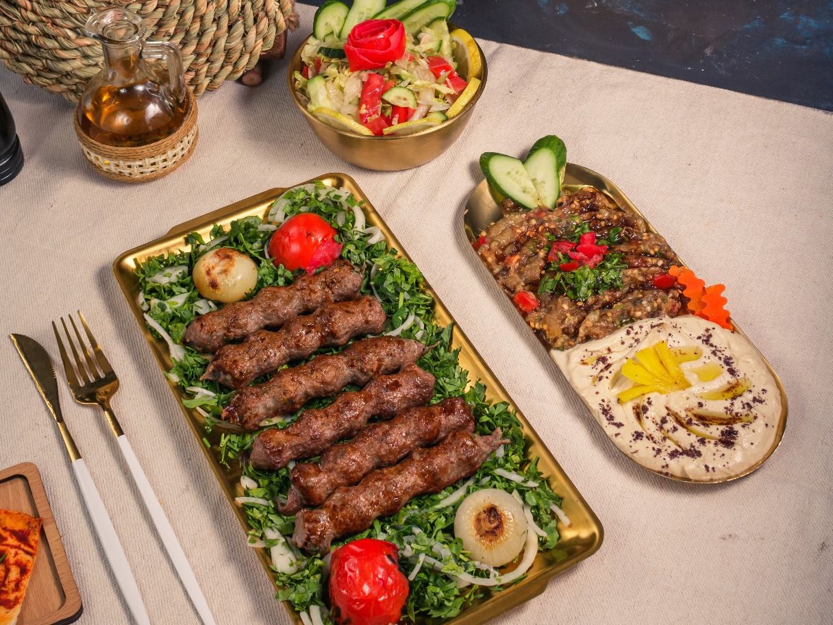 Aseel Mix Meat Meal (Kebab + Kofta)