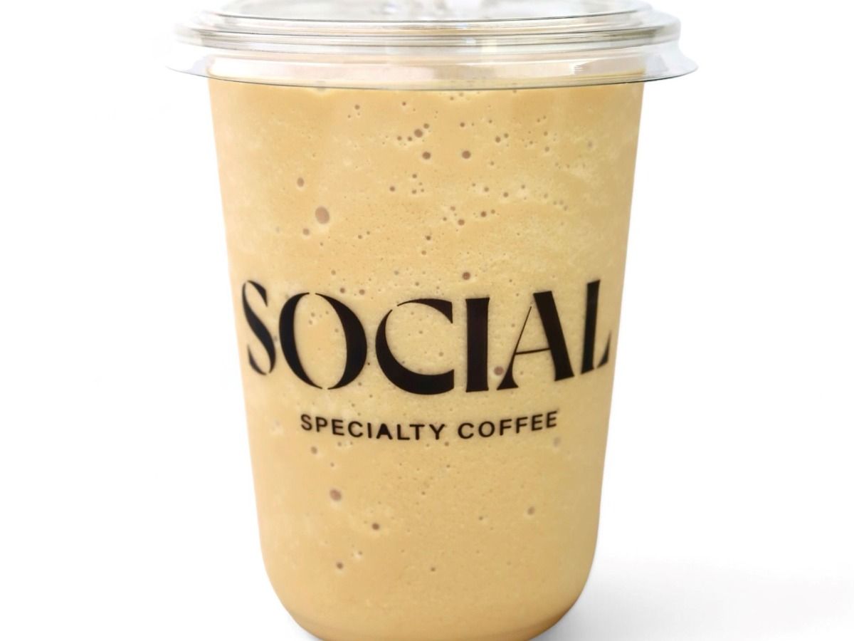 Salted Caramel Latte Frappe