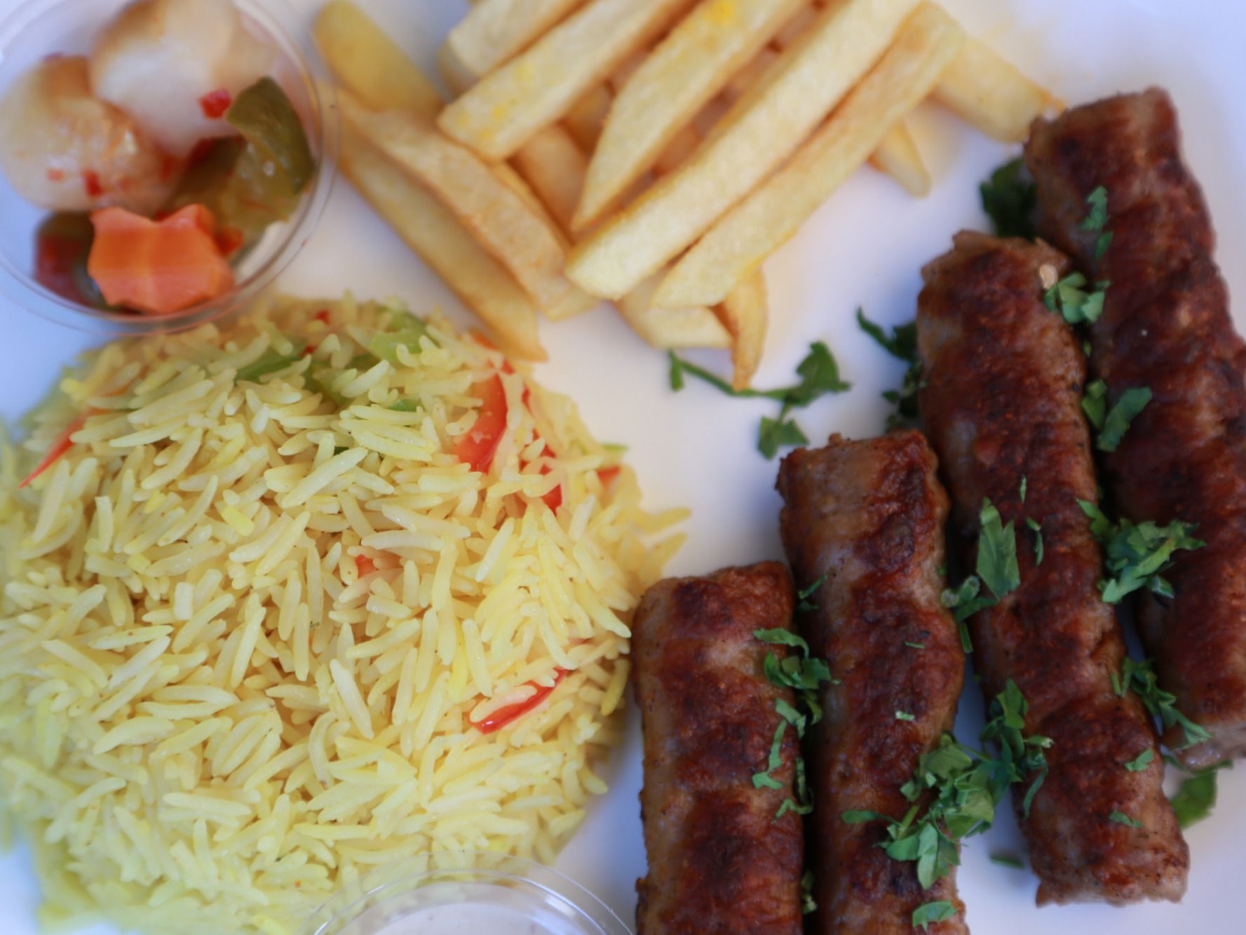 Kofta meal