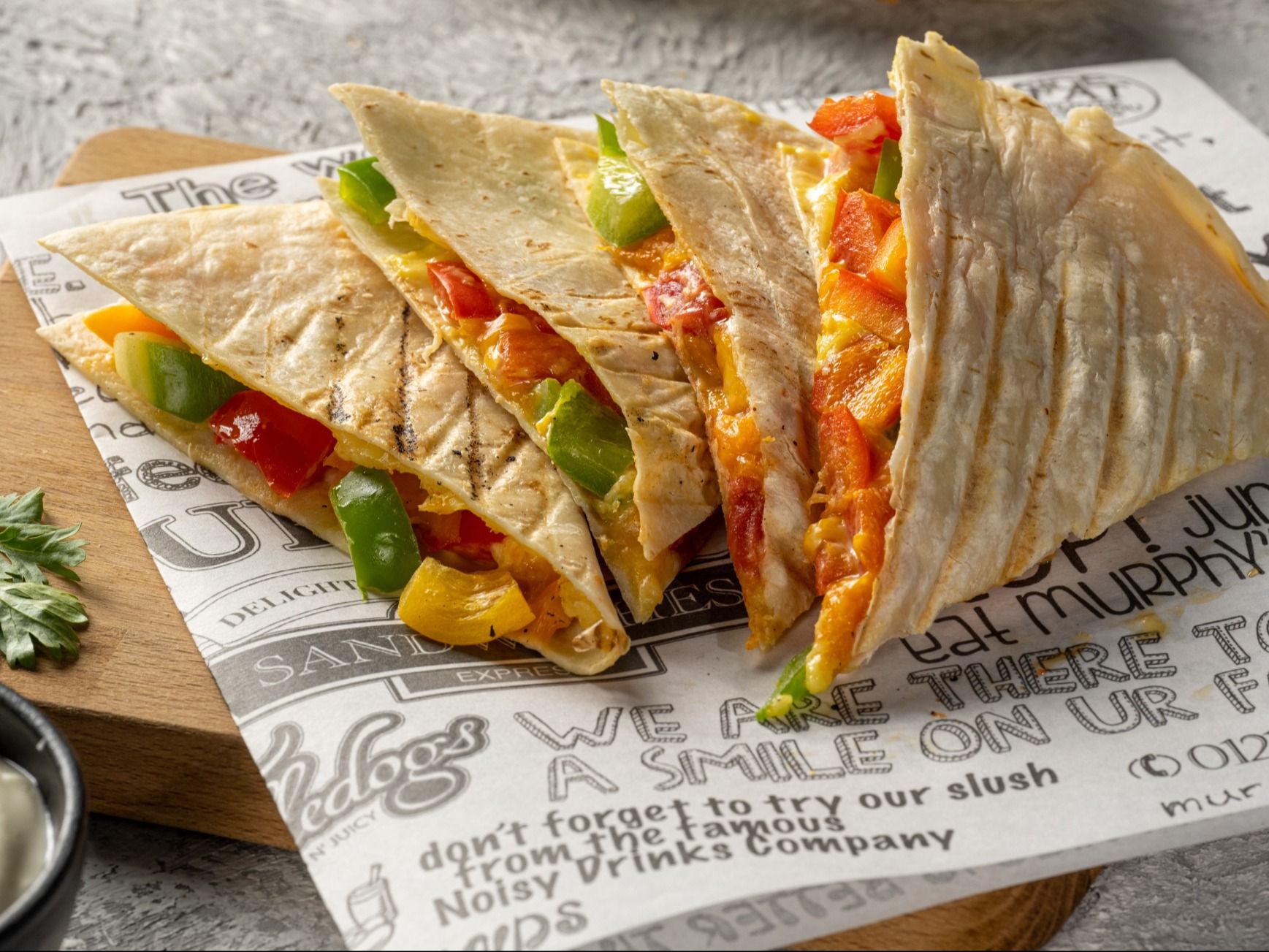 Mixed Cheese Quesadilla