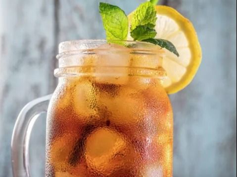 Iced tea peach