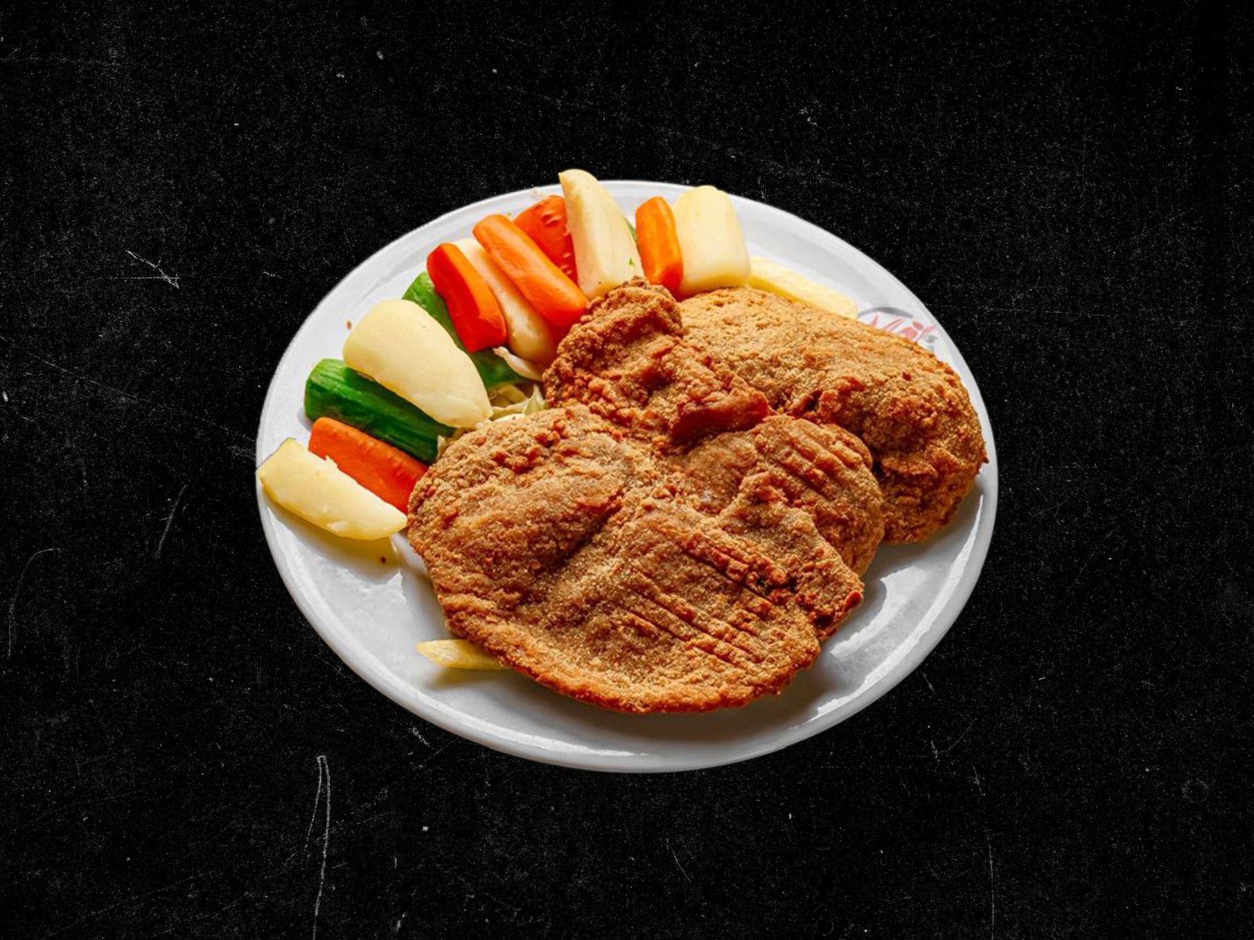 Escalope pane dish