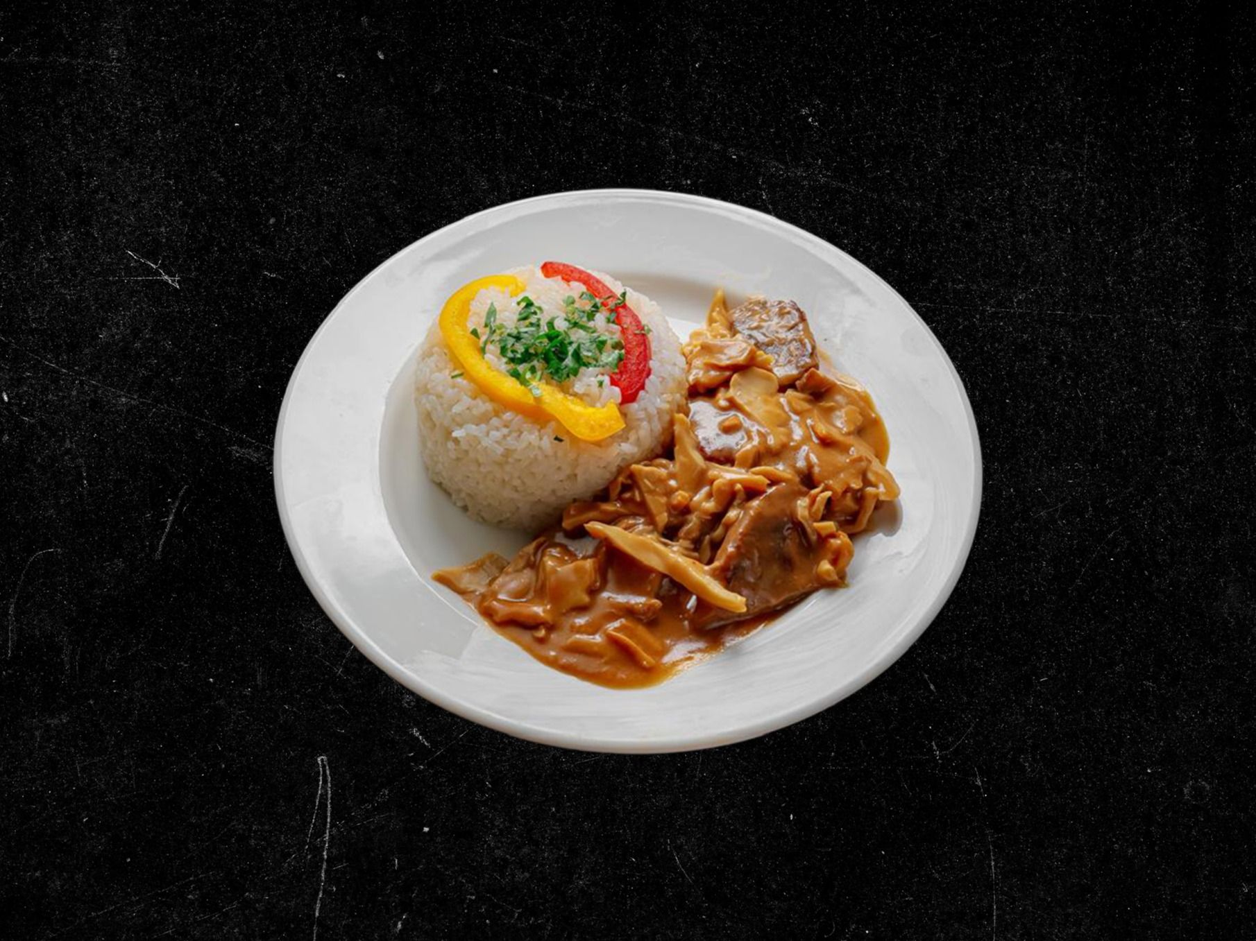 Chicken piccata dish