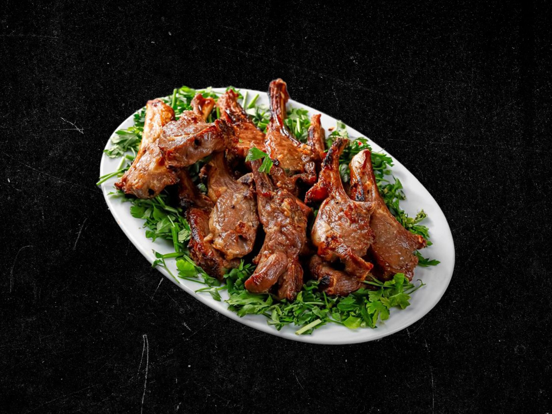 Quarter Lamb Chops ribs