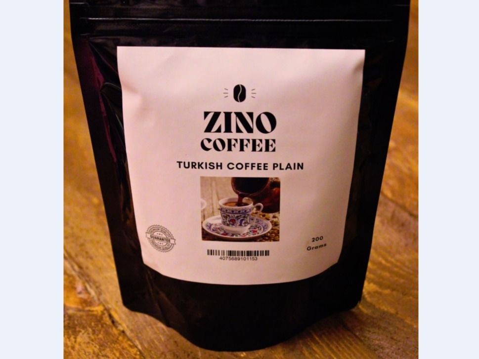 Zino Premium Turkish Coffee Plain Medium Roast 200gm