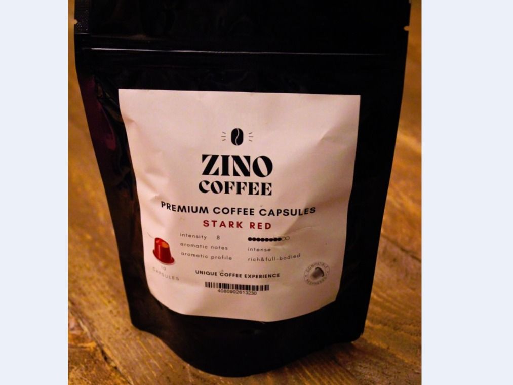 Zino Premium Coffee Capsules (stark Red)⁠ 10 Capsules
