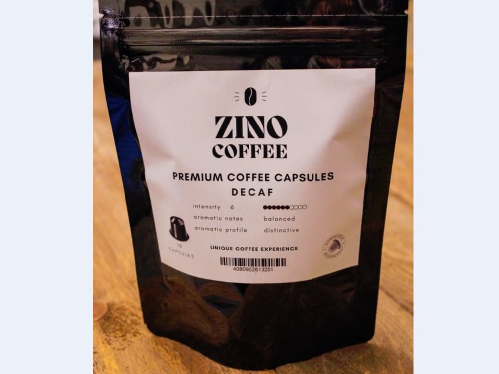 Zino Premium Coffee Capsules (DECAF)⁠ 10 Capsules