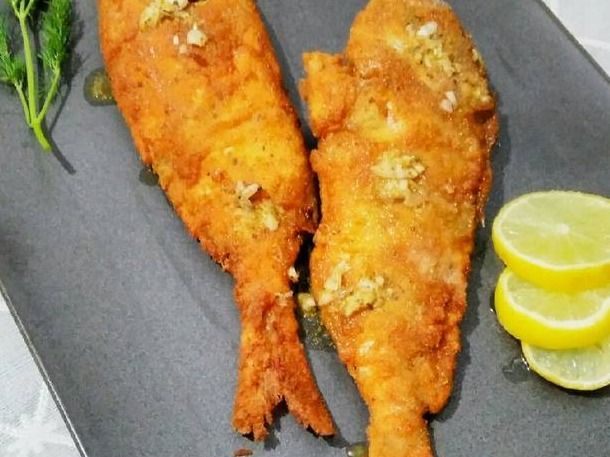 Fried Local Suez Red Mullet