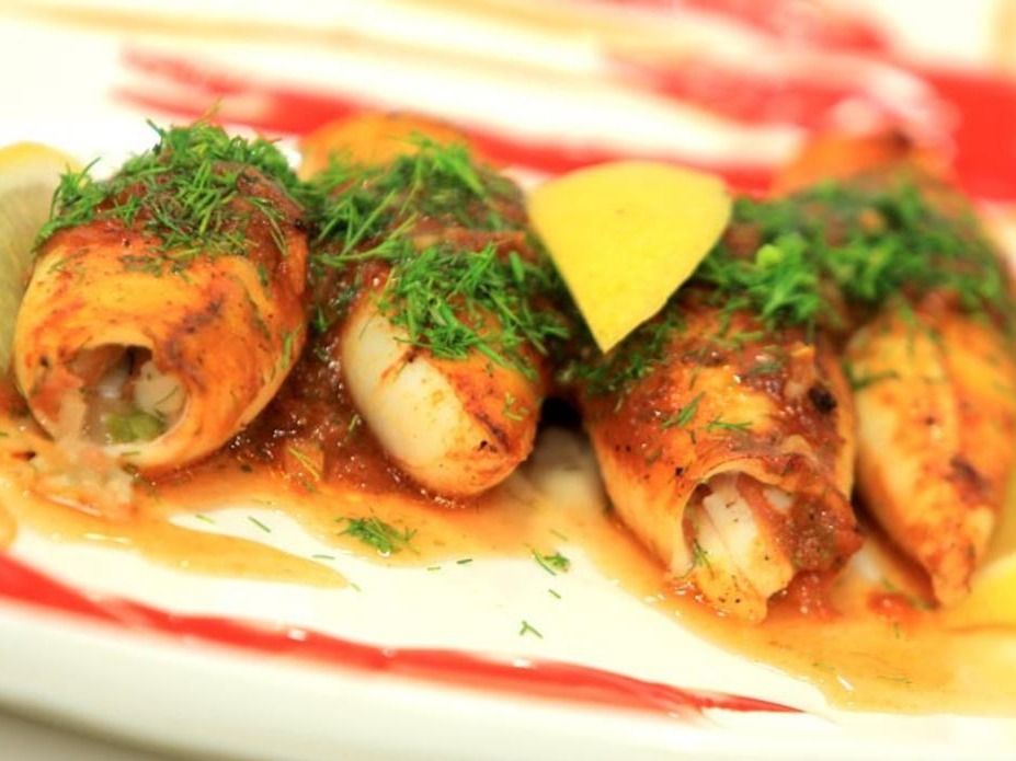 Stuffed Local Suez Calamari