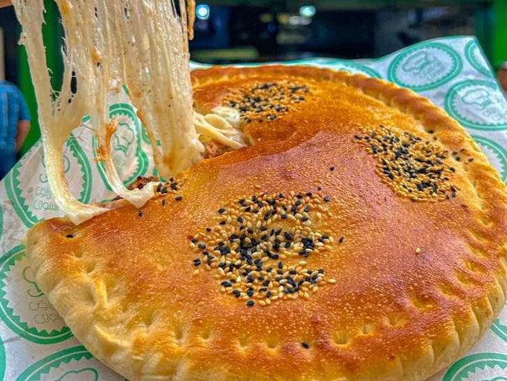 Turkish Pie Chicken Shawerma