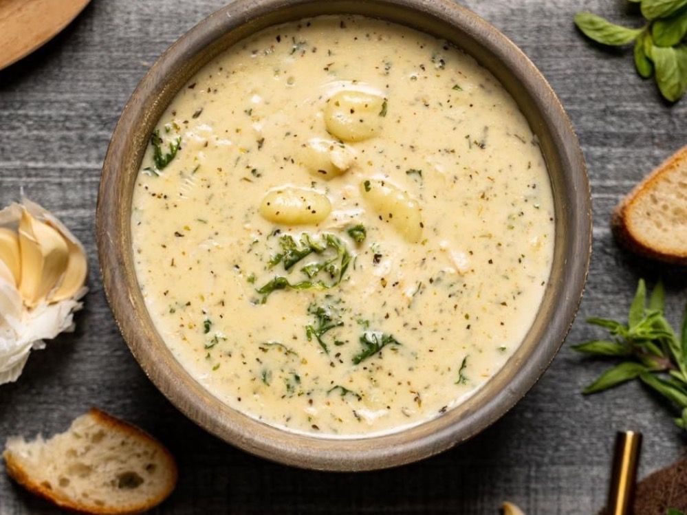شوربة كريمة الدجاج
